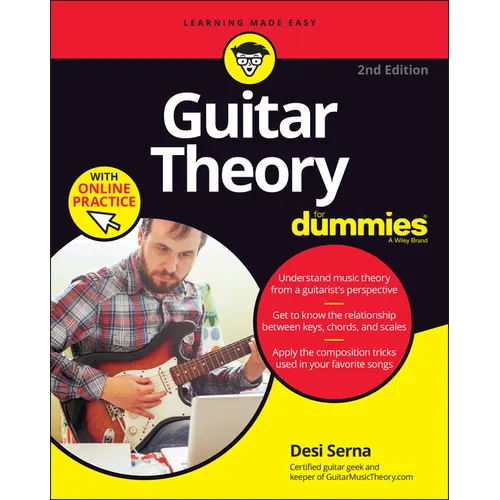 Guitar Theory for Dummies with Online Practice - Paperback
