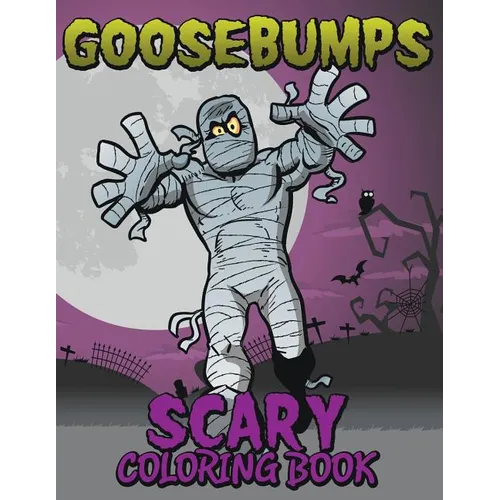 Goosebumps Scary Coloring Book - Paperback