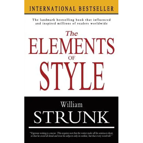 The Elements of Style - Paperback