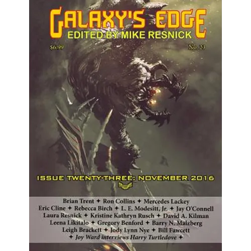 Galaxy's Edge Magazine: Issue 23, November 2016 - Paperback