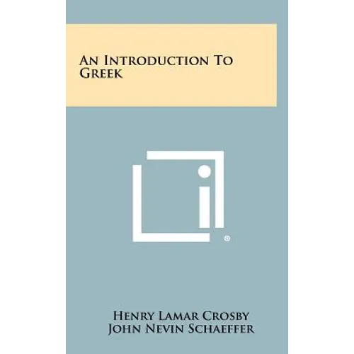 An Introduction To Greek - Hardcover