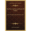 The First And Second Book Of Esdras: From The Apocrypha Printed In 1611 - Hardcover