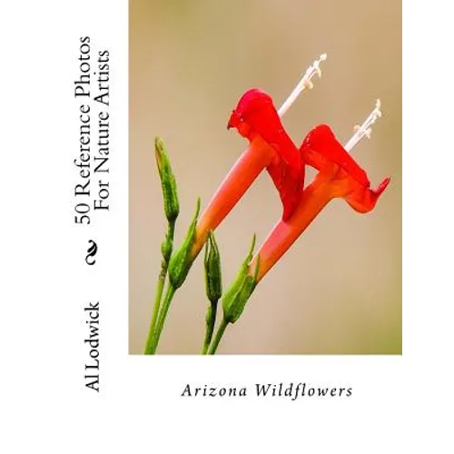 Arizona Wildflowers: 50 Reference Photos For Nature Artists - Paperback