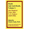 Death and Anti-Death, Volume 1: One Hundred Years After N. F. Fedorov (1829-1903) - Hardcover