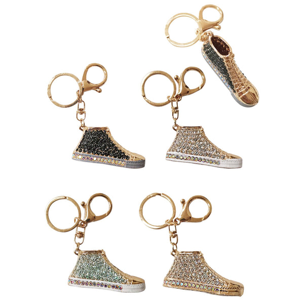 Rhinestone Sneakers Key Chain KC2303-104 (12PC)