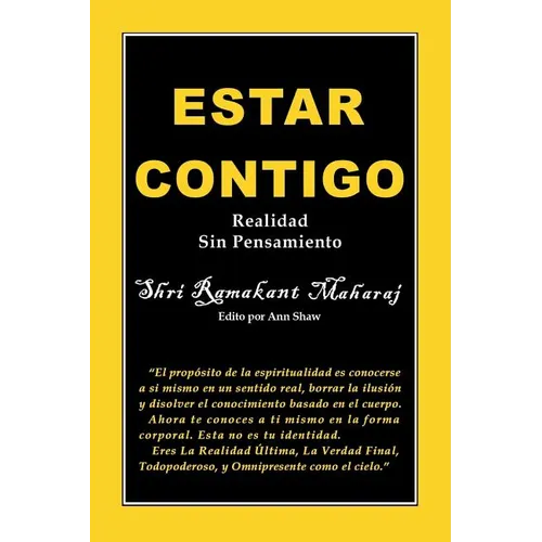 Estar Contigo: Realidad Sin Pensamiento - Paperback