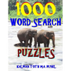 1000 Word Search Puzzles: Fun Way to Improve Your IQ - Paperback