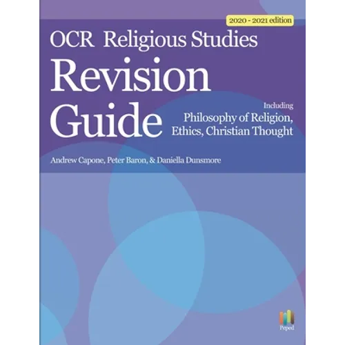 OCR Religious Studies Revision Guide for H573 1/2/3 - Paperback