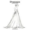 Dresses Coloring Book for Grown-Ups 1 - Paperback