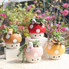 Kawaii Mushroom Succulents Plant Pots