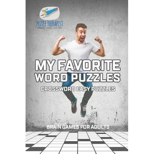 My Favorite Word Puzzles Crossword Easy Puzzles Brain Games for Adults - Paperback