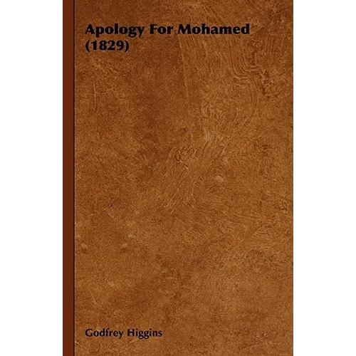 Apology For Mohamed (1829) - Hardcover