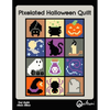 Pixelated Halloween Quilt: A 12 Block Halloween Themed Quilt Pattern - Paperback