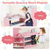 Kids Grocery Store Playset with Cash Register & POS Machine