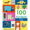 100 First Words: City: With Flaps to Lift - Board Book