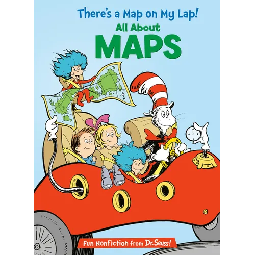 There's a Map on My Lap! All about Maps - Hardcover