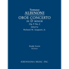 Oboe Concerto in D minor, Op.9 No.2: Study score - Paperback