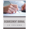 Disbursement Journal - 10 Column - Paperback