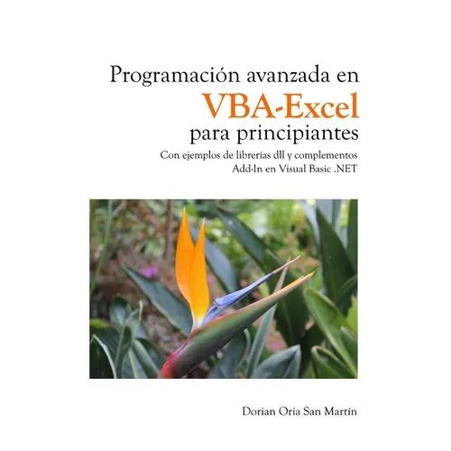 Programacion avanzada en VBA-Excel para principiantes: Con ejemplos de librerías dll y complementos Add-In en Visual Basic .NET - Paperback