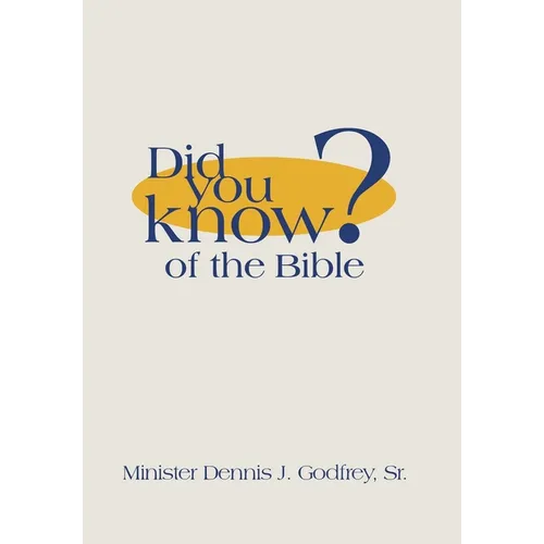 Did You Know? of the Bible - Hardcover