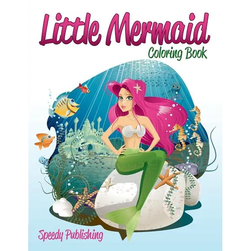 Little Mermaid Coloring Book - Paperback