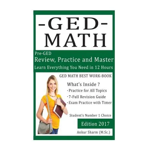 GED Math (preparation workbook): GED Mathematics prep workbook - Paperback
