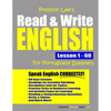 Preston Lee's Read & Write English Lesson 1 - 60 For Portuguese Speakers - Paperback