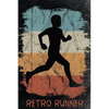 Retro Runner: Funky 365 days runners log book to track your day-by-day training progresses - Paperback