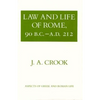 Law and Life of Rome, 90 B.C.-A.D. 212 - Paperback