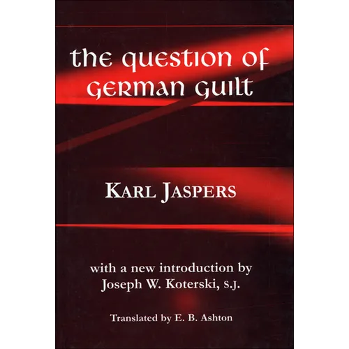 Question of German Guilt - Paperback