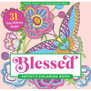 Blessed Adult Coloring Book (31 Stress-Relieving Designs) - Paperback