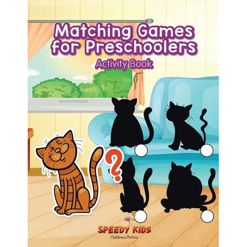 Matching Games for Preschoolers Activity Book - Paperback