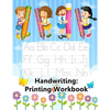 Handwriting: Printing Workbook: Jumbo Tracing Letters, Numbers And Shapes Practice Workbook For Preschoolers Ages 3-5 - Paperback