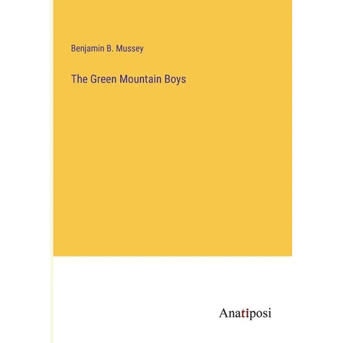 The Green Mountain Boys - Paperback