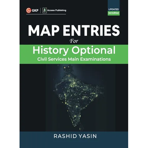 Map Entries for History Optional 3ed - Paperback