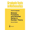 Modular Functions and Dirichlet Series in Number Theory - Paperback