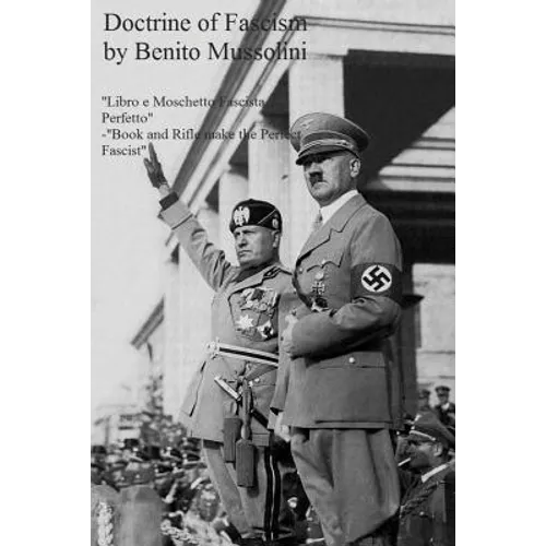 The Doctrine of Fascism - Paperback