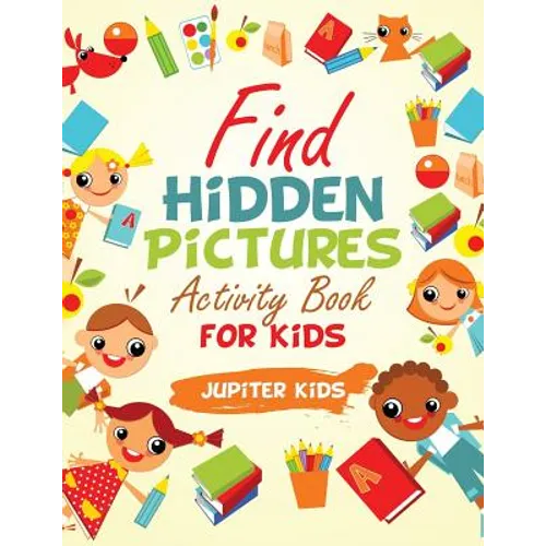 Find Hidden Pictures Activity Book for Kids - Paperback