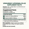 Liposomal Vitamin D3 5000IU K2 MK7 100 mcg