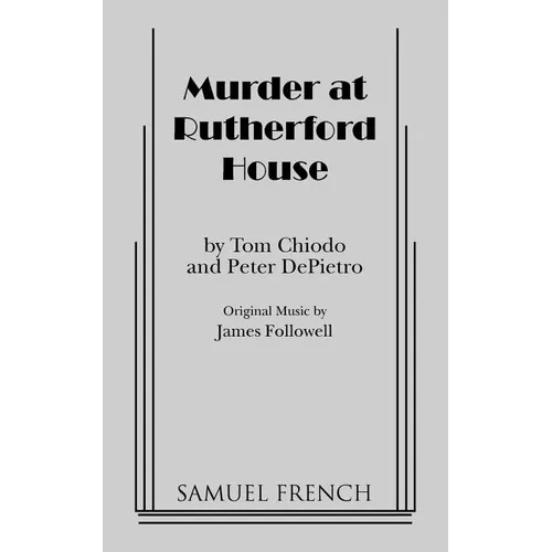 Murder at Rutherford House - Paperback