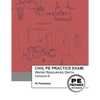 Civil PE Practice Exam: Water Resources Depth Version B - Paperback