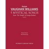 5 Mystical Songs: Vocal score - Paperback
