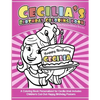 Cecilia's Birthday Coloring Book Kids Personalized Books: A Coloring Book Personalized for Cecilia that includes Children's Cut Out Happy Birthday Pos - Paperback