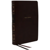 Nkjv, Reference Bible, Classic Verse-By-Verse, Center-Column, Leathersoft, Black, Red Letter Edition, Comfort Print - Imitation Leather