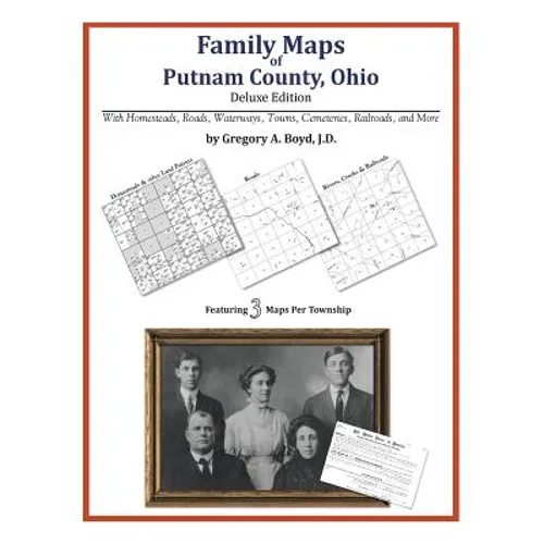 Family Maps of Putnam County, Ohio - Paperback