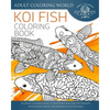 Koi Fish Coloring Book: An Adult Coloring Book of 40 Japanese Koi Carp, Fish Designs with Henna, Paisley and Mandala Style Patterns - Paperback