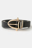 Triple Ring Vegan Leather Belt