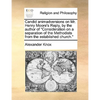 Candid Animadversions on Mr. Henry Moore's Reply, by the Author of Consideration on a Separation of the Methodists from the Established Church. - Paperback