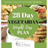 Eating Healthy with Dr. Francis: 28 Day Vegetarian Weight Loss Meal Plan - Hardcover