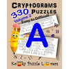 Cryptograms, Volume 2: 330 Puzzles - Paperback